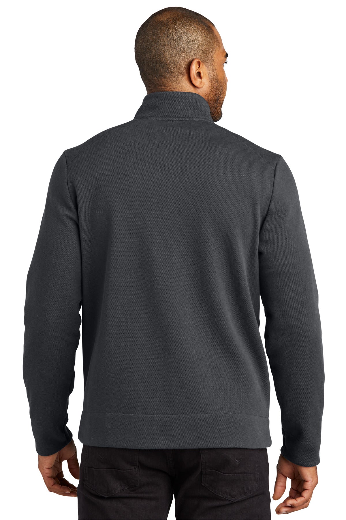 Custom Embroidered Port Authority Network Fleece Jacket F422,Charcoal