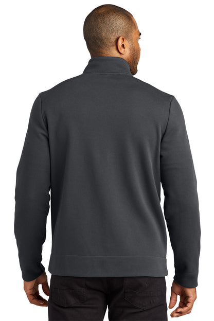 Custom Embroidered Port Authority Network Fleece Jacket F422,Charcoal