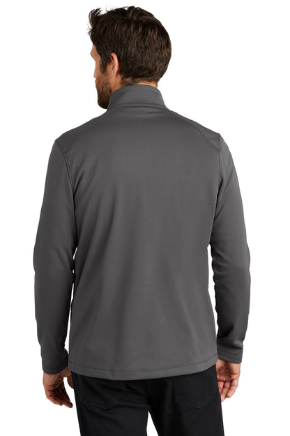 Custom Embroidered Port Authority Smooth Fleece 1/4-Zip F804,Graphite