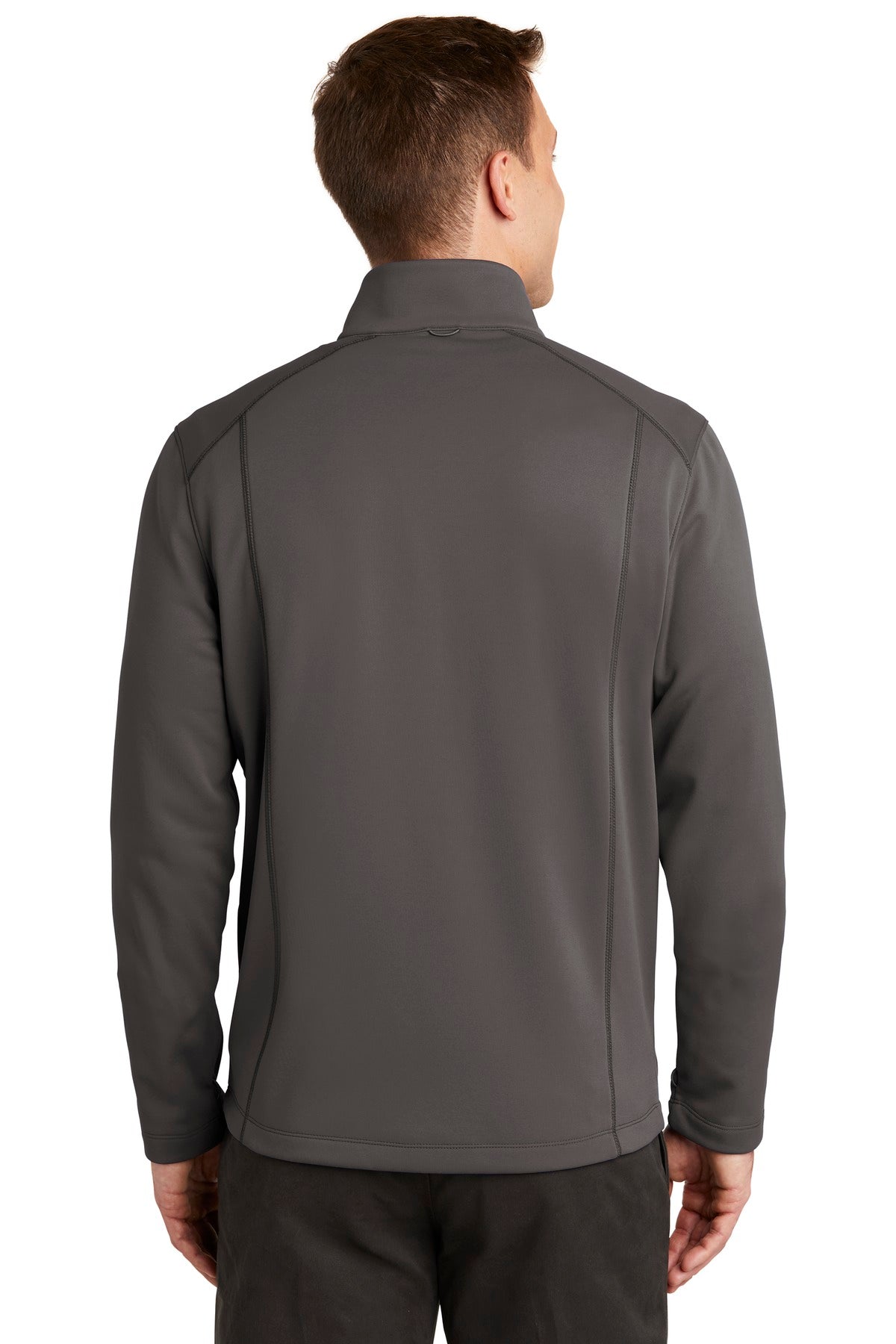 Custom Embroidered Port Authority  Collective Smooth Fleece Jacket. F904,Graphite