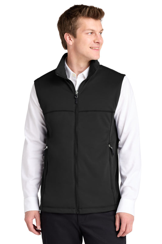 Custom Embroidered Port Authority Outerwear in Deep Black