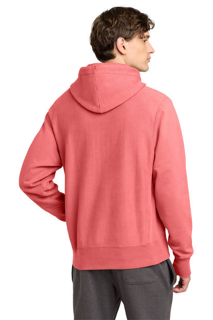 Custom Embroidered Champion Sweatshirts/Fleece in Coral Craze