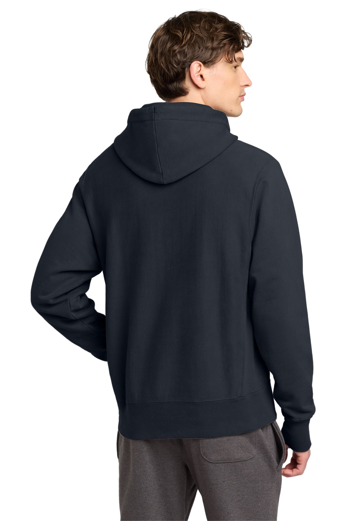 Custom Embroidered Champion Sweatshirts/Fleece in Navy