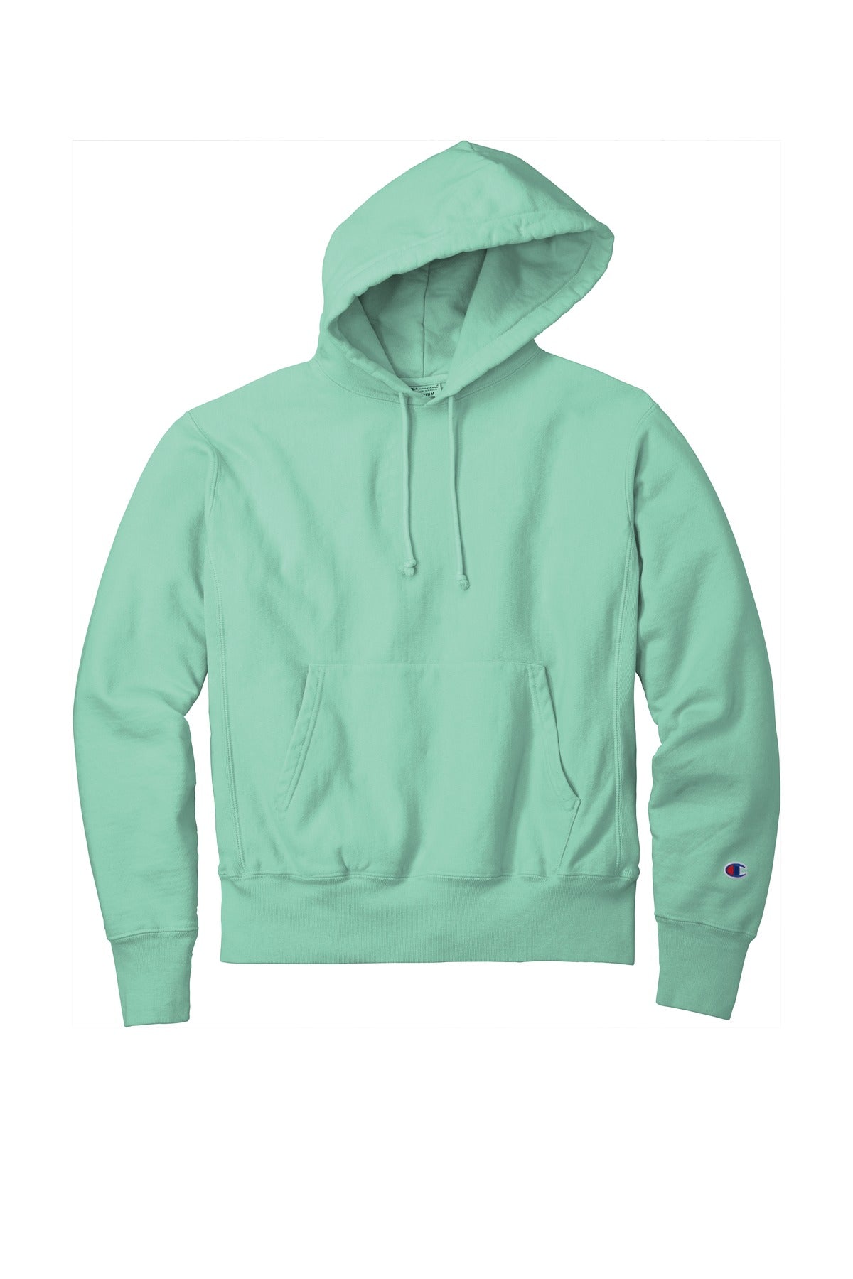 Custom Embroidered Champion Sweatshirts/Fleece in Pale Seafoam