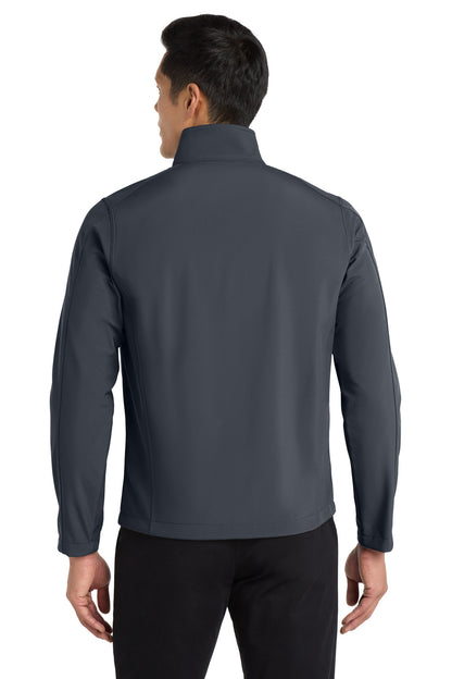 Custom Embroidered Port Authority Core Soft Shell Jacket. J317,Battleship Grey
