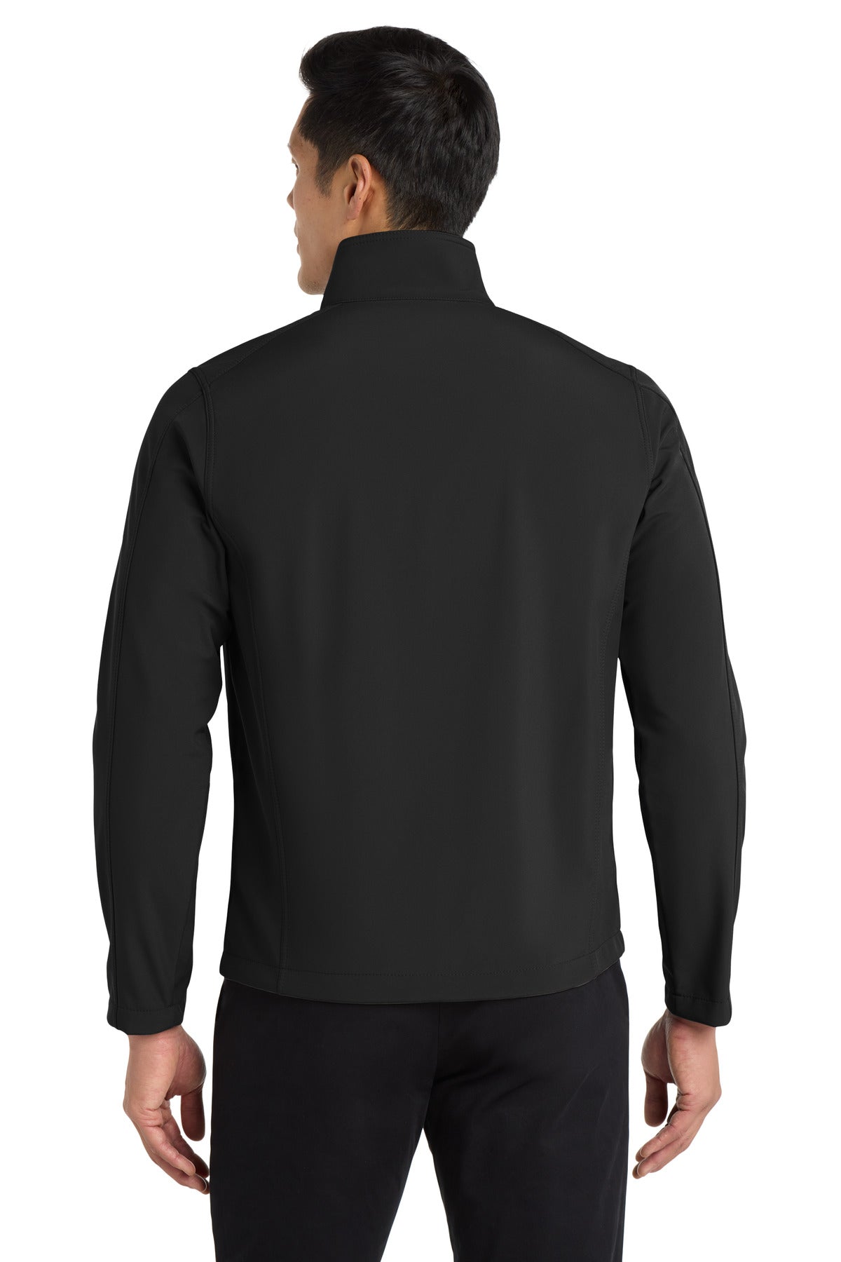 Custom Embroidered Port Authority Core Soft Shell Jacket. J317,Black