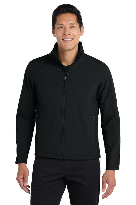 Custom Embroidered Port Authority Outerwear in Black