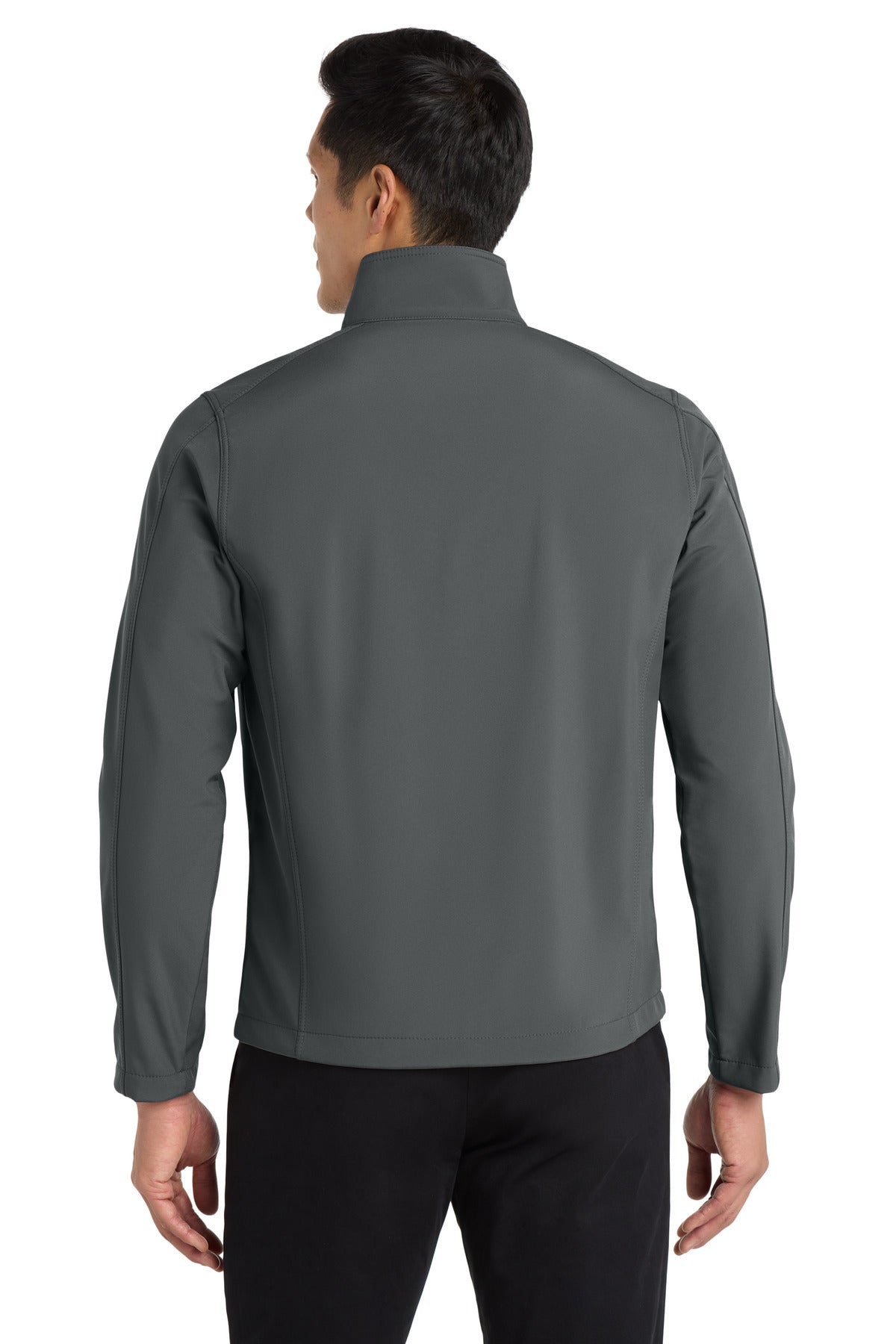 Custom Embroidered Port Authority Outerwear in Deep Smoke