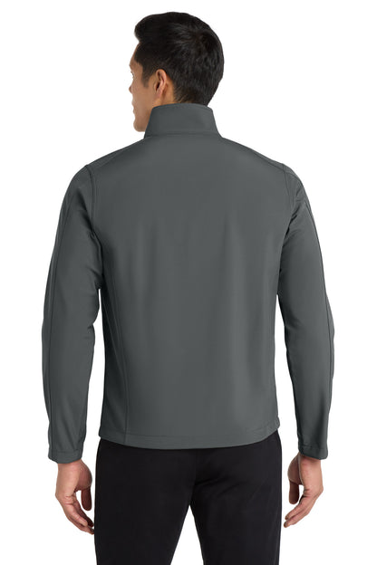Custom Embroidered Port Authority Outerwear in Deep Smoke