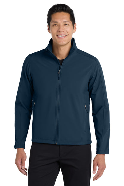 Custom Embroidered Port Authority Outerwear in Dress Blue Navy