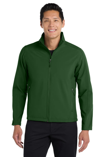 Custom Embroidered Port Authority Outerwear in Forest Green