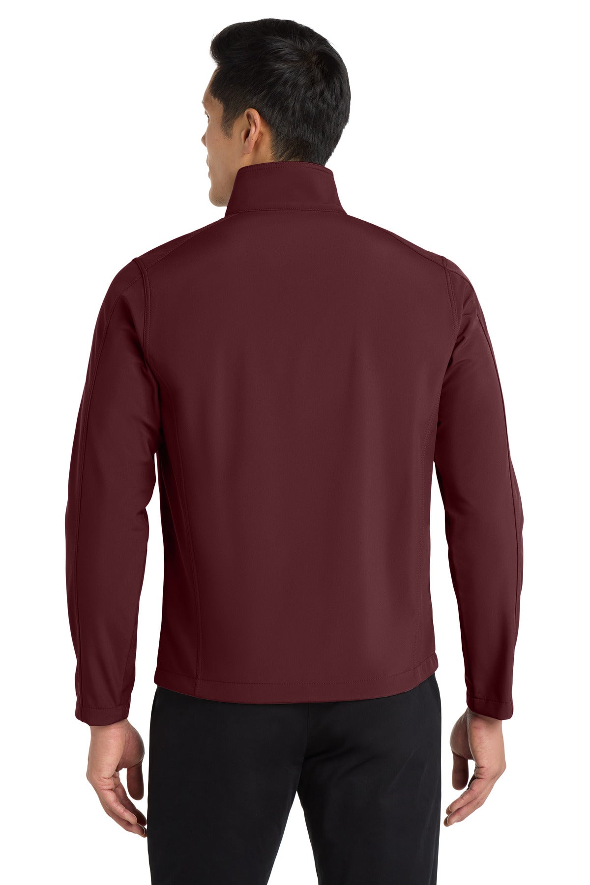 Custom Embroidered Port Authority Outerwear in Maroon
