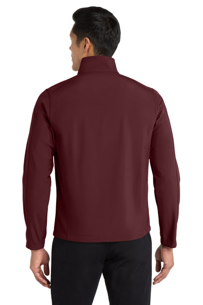 Custom Embroidered Port Authority Outerwear in Maroon
