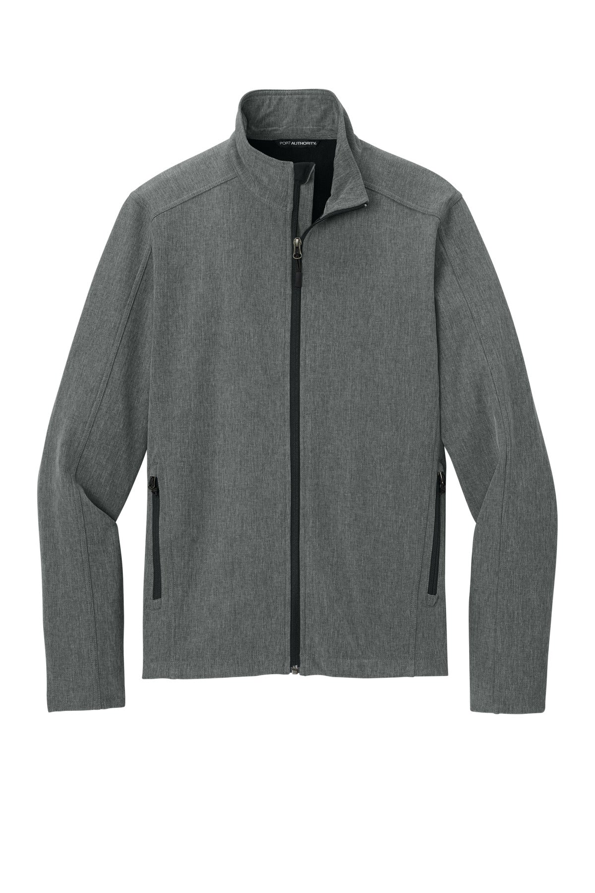 Custom Embroidered Port Authority Outerwear in Pearl Grey Heather