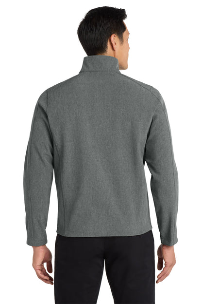 Custom Embroidered Port Authority Outerwear in Pearl Grey Heather