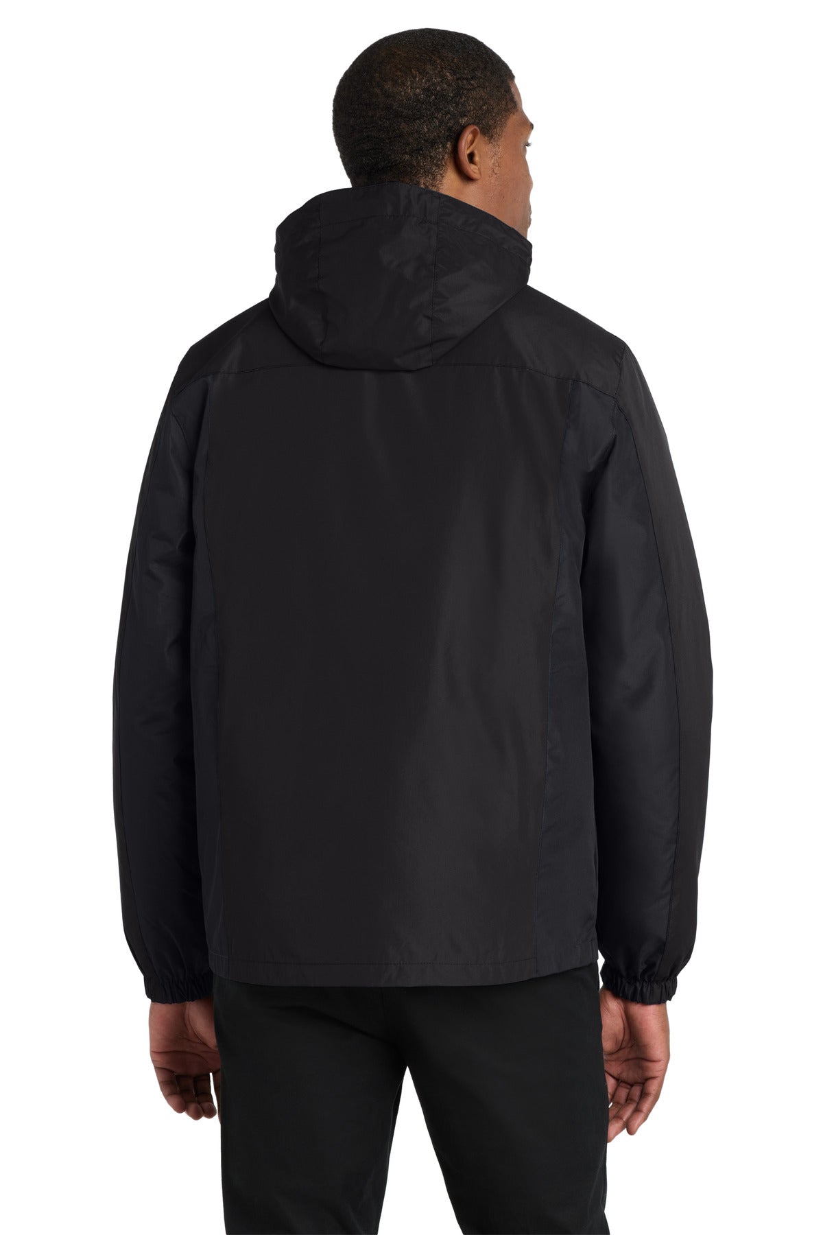 Custom Embroidered Port Authority Colorblock 3-in-1 Jacket. J321,Black/ Black/ Magnet