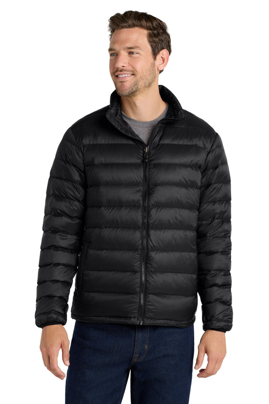 Custom Embroidered Port Authority Outerwear in Black