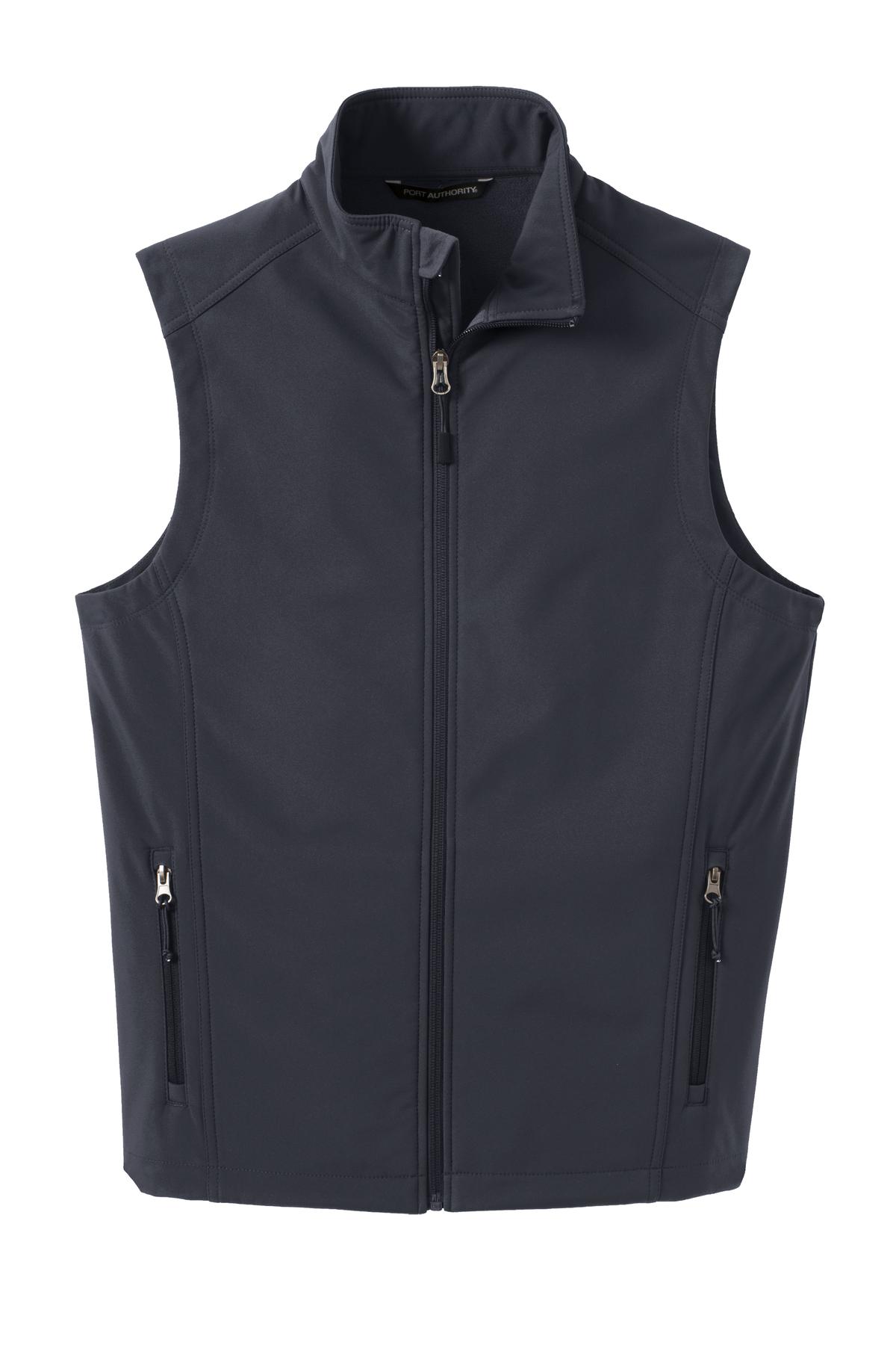 Custom Embroidered Port Authority Outerwear in Battleship Grey