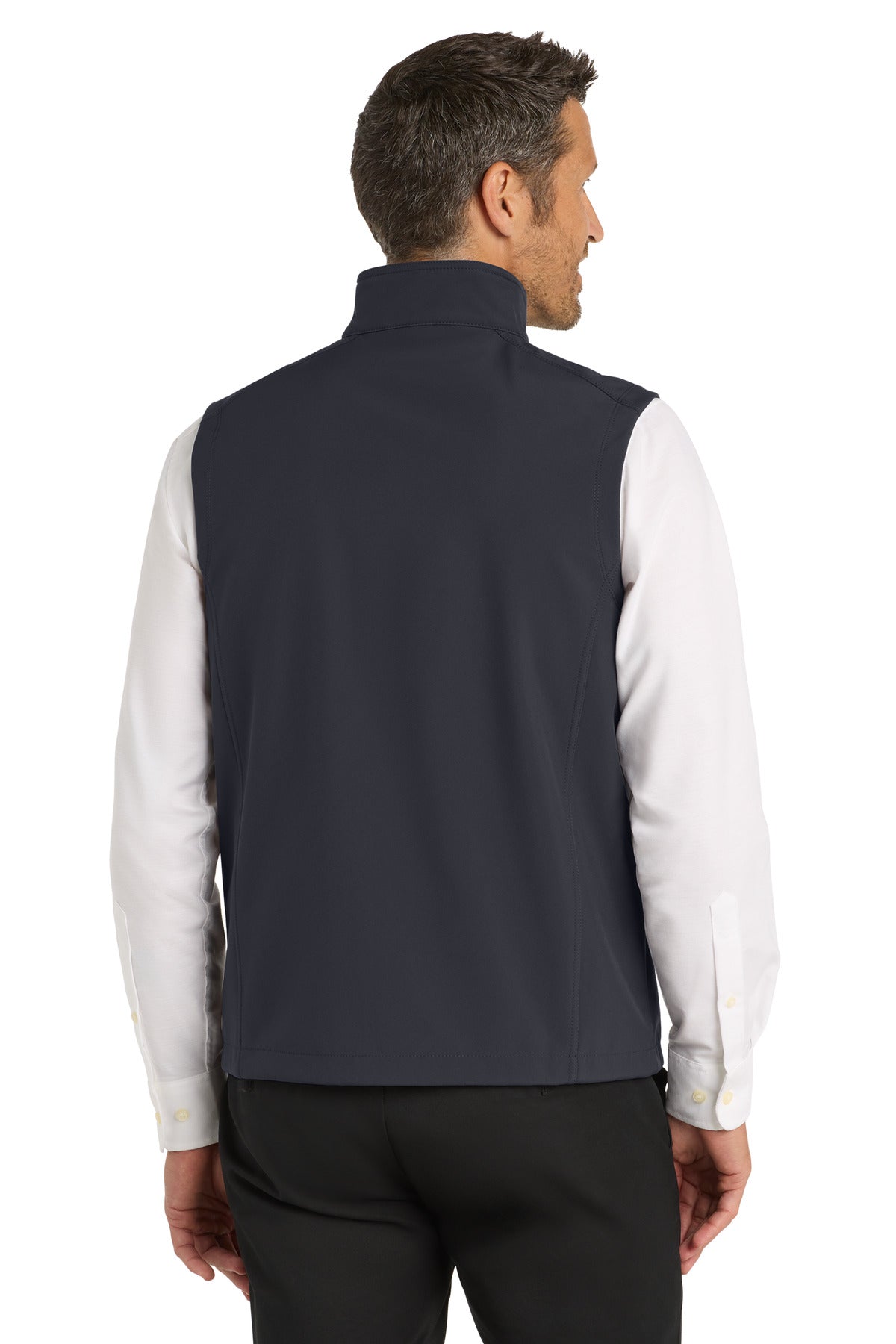 Custom Embroidered Port Authority Outerwear in Battleship Grey
