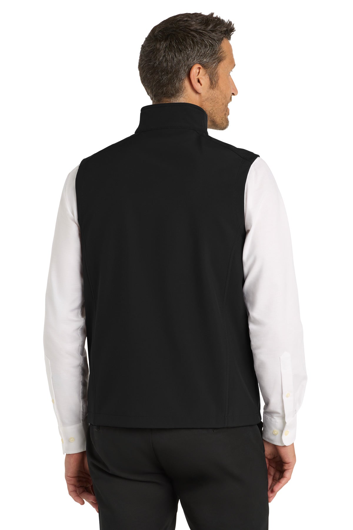 Custom Embroidered Port Authority Outerwear in Black