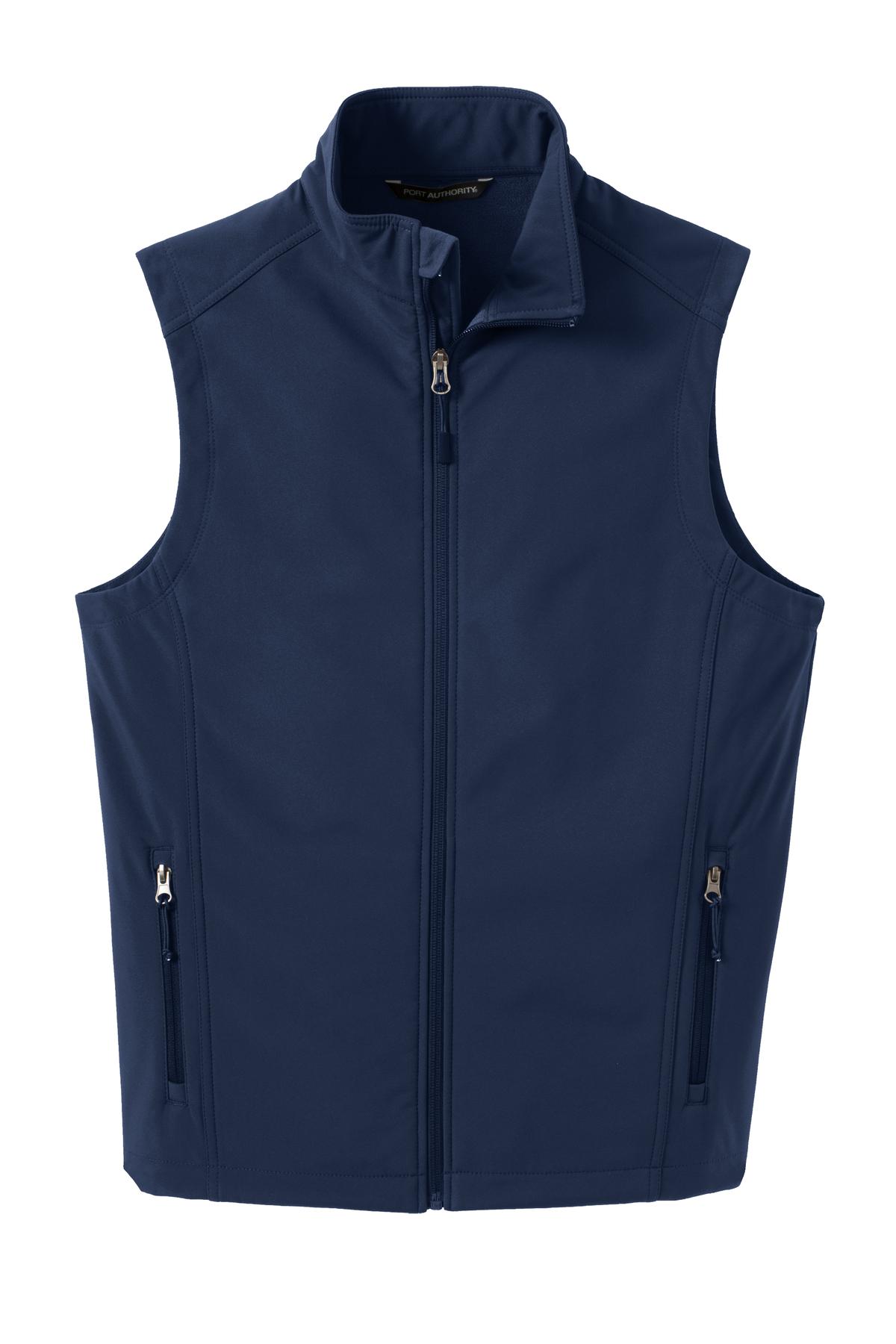 Custom Embroidered Port Authority Outerwear in Dress Blue Navy