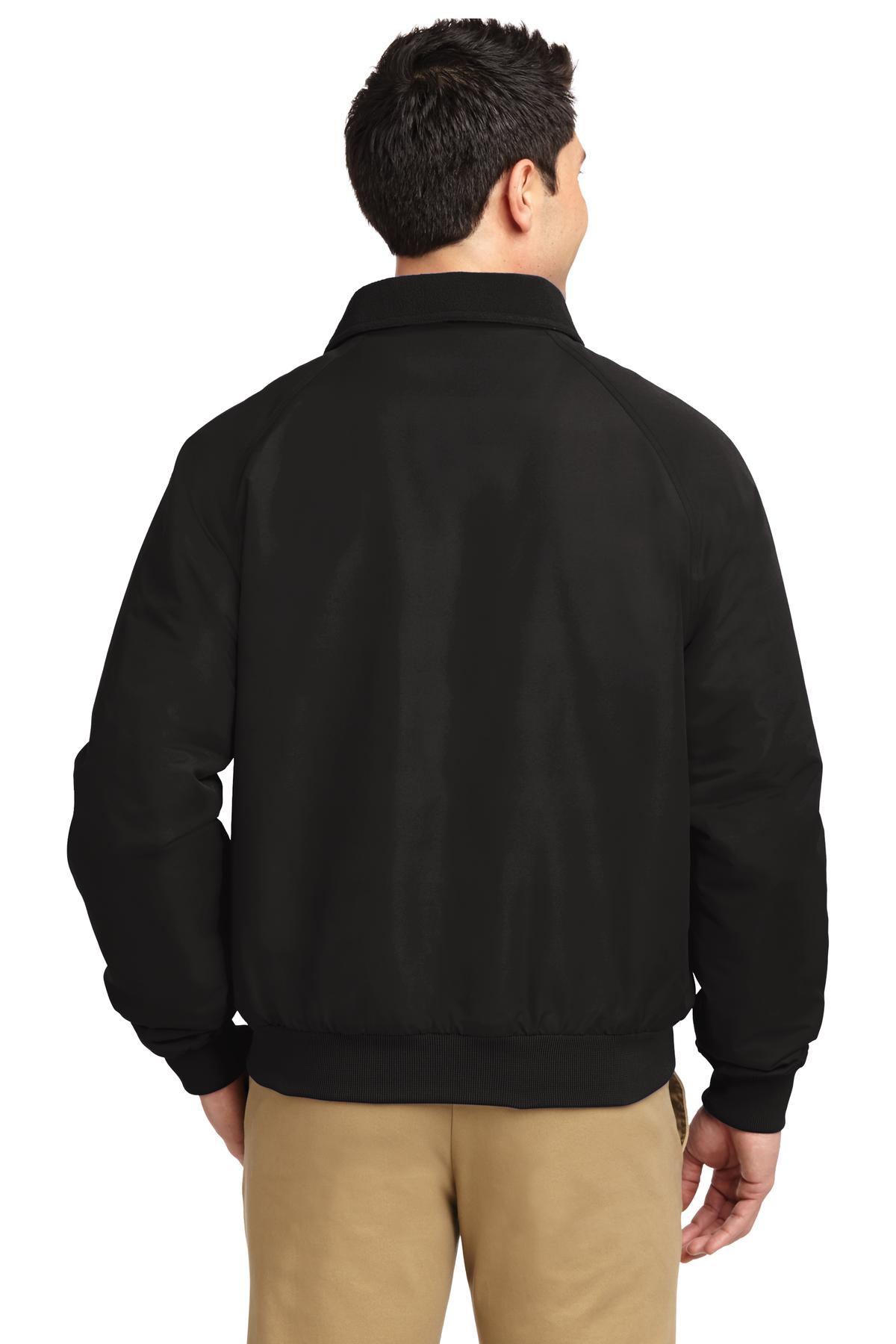Custom Embroidered Port Authority Charger Jacket. J328,True Black