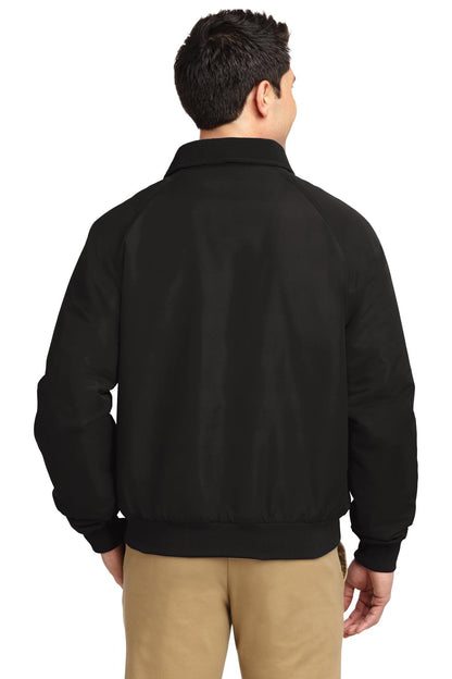 Custom Embroidered Port Authority Charger Jacket. J328,True Black
