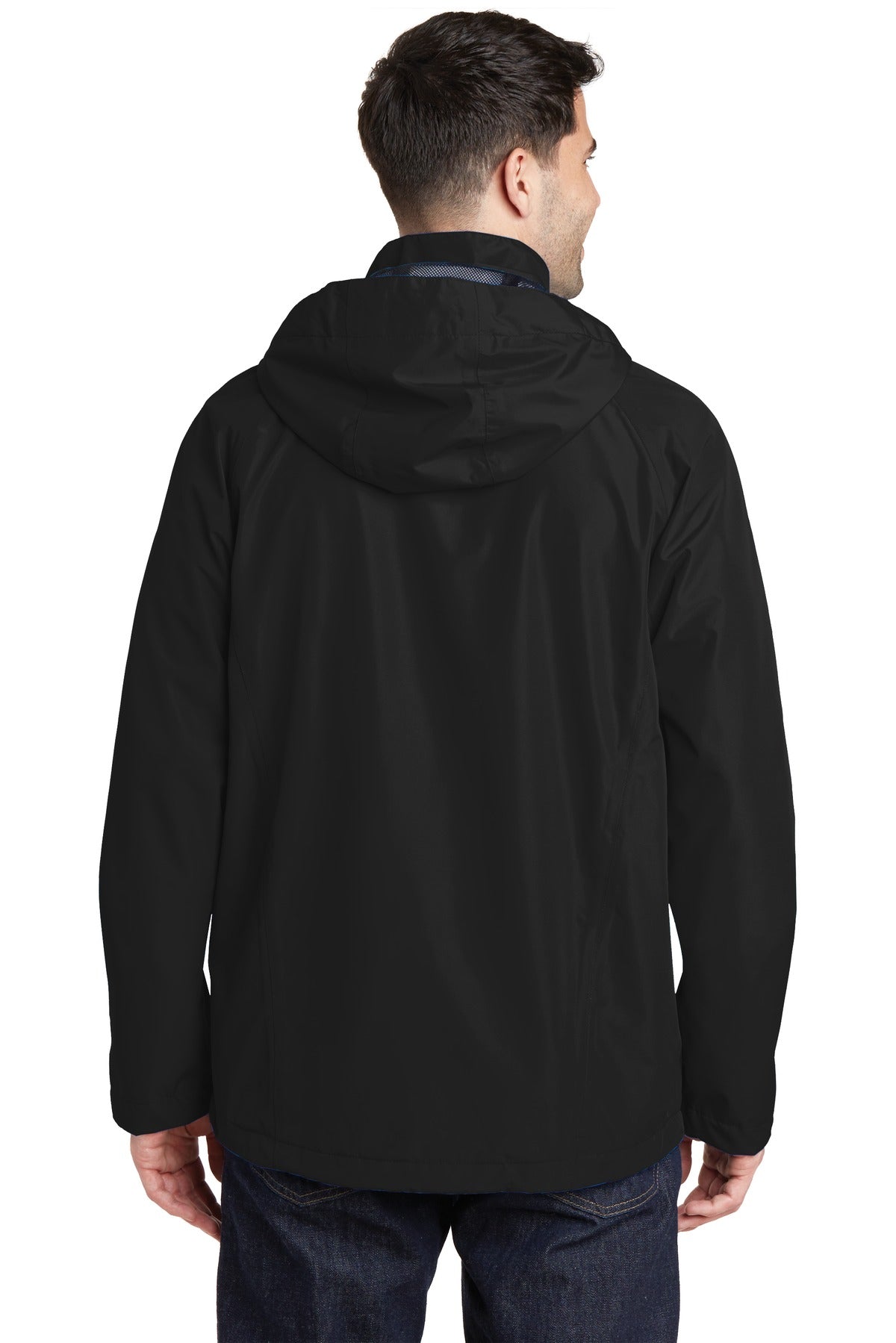 Custom Embroidered Port Authority Torrent Waterproof Jacket. J333,Black