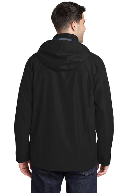Custom Embroidered Port Authority Torrent Waterproof Jacket. J333,Black