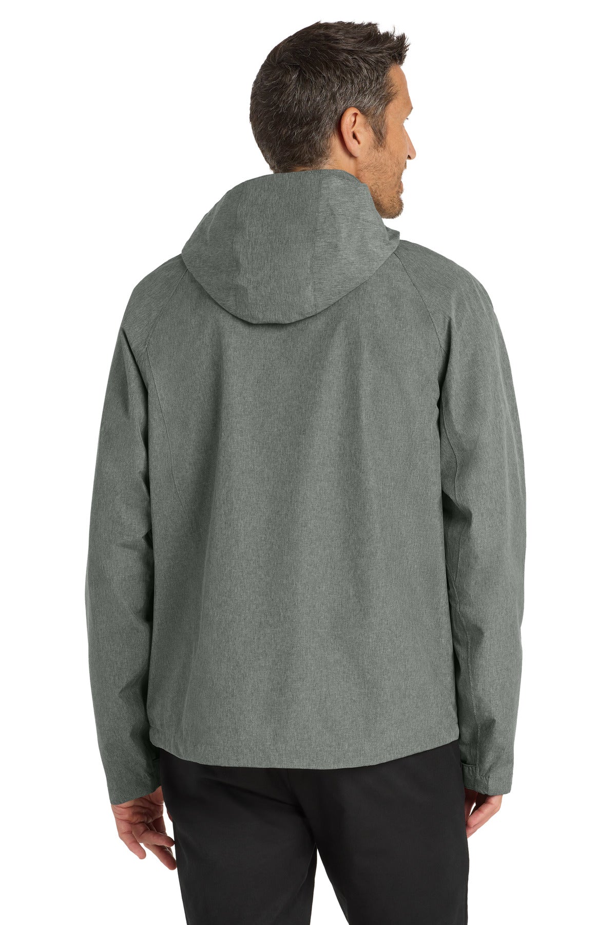 Custom Embroidered Port Authority Torrent Waterproof Jacket. J333,Dark Grey Heather