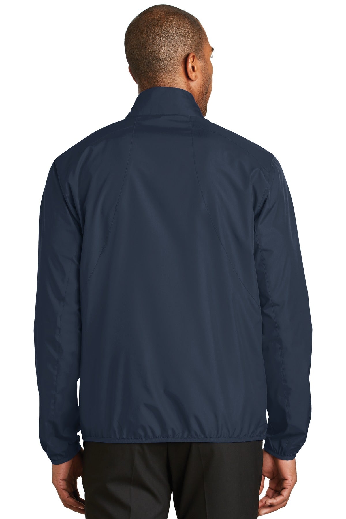 Custom Embroidered Port Authority Zephyr Full-Zip Jacket. J344,Dress Blue Navy