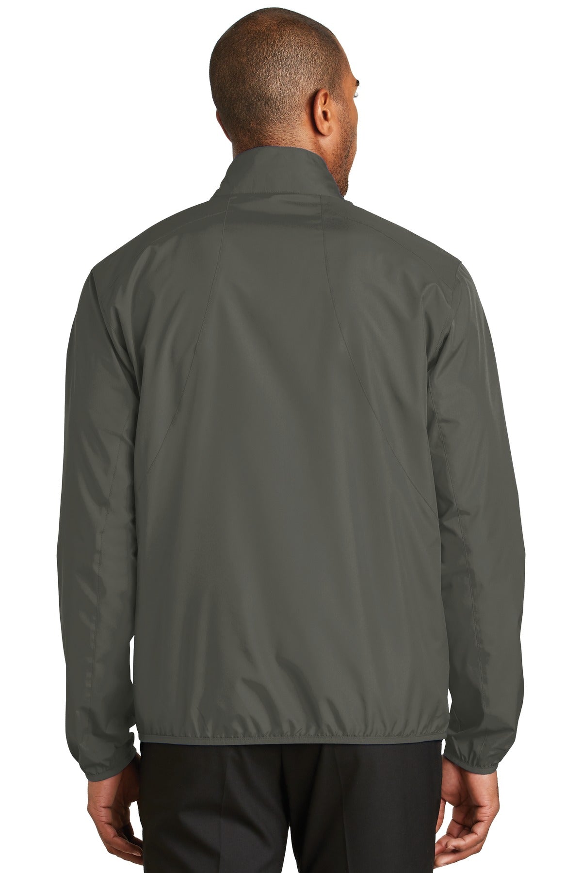 Custom Embroidered Port Authority Zephyr Full-Zip Jacket. J344,Grey Steel
