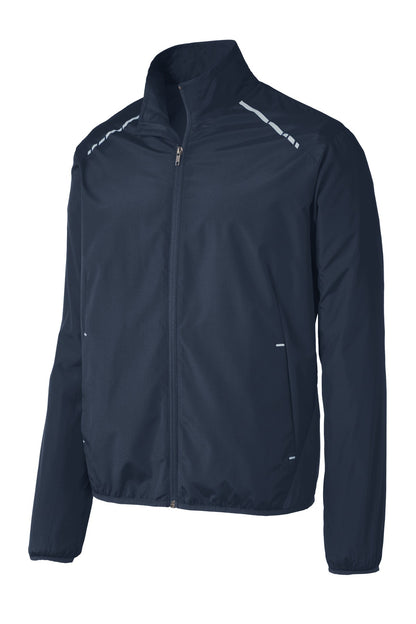 Custom Embroidered Port Authority Outerwear in Dress Blue Navy
