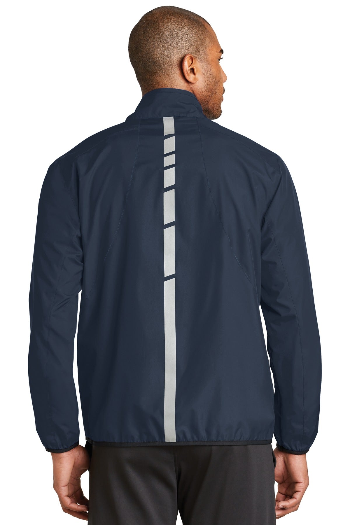 Custom Embroidered Port Authority Outerwear in Dress Blue Navy