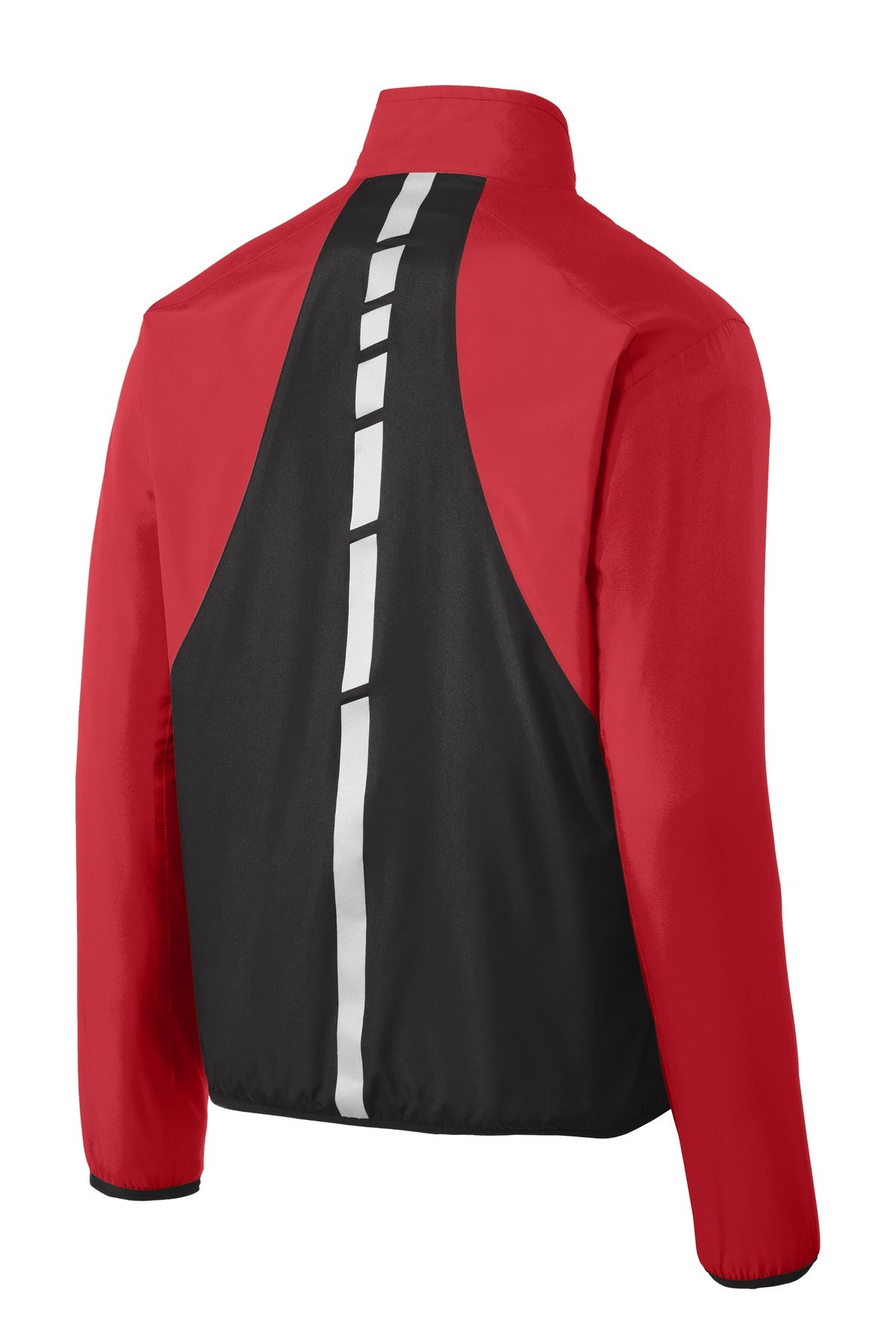 Custom Embroidered Port Authority Outerwear in Rich Red/ Deep Black