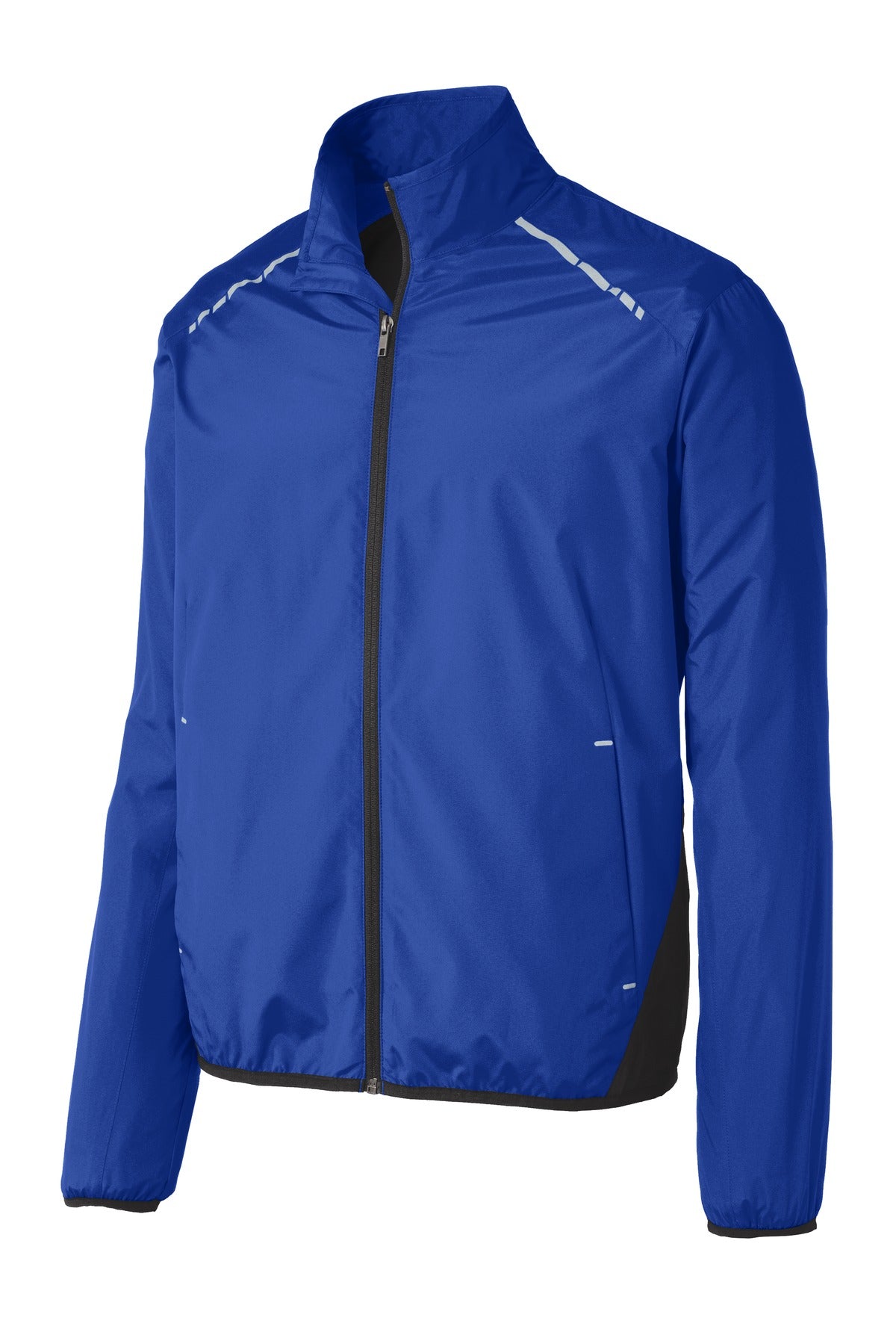 Custom Embroidered Port Authority Outerwear in True Royal/ Deep Black