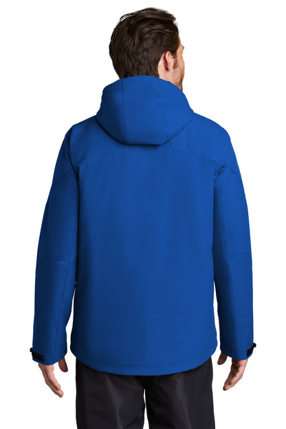 Custom Embroidered Port Authority  Insulated Waterproof Tech Jacket J405,Cobalt Blue