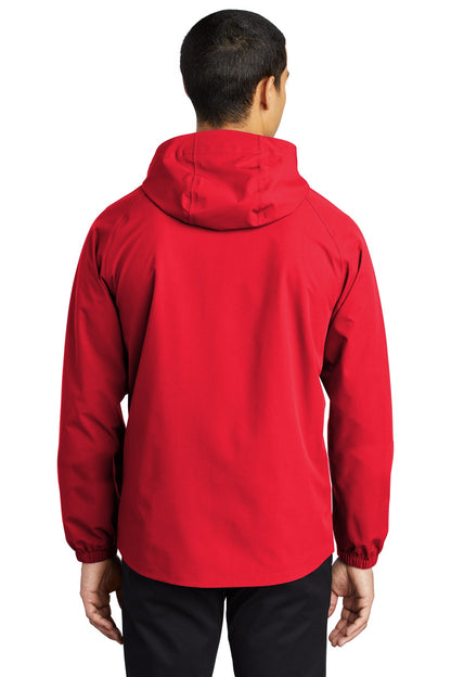 Custom Embroidered Port Authority  Essential Rain Jacket J407,Deep Red