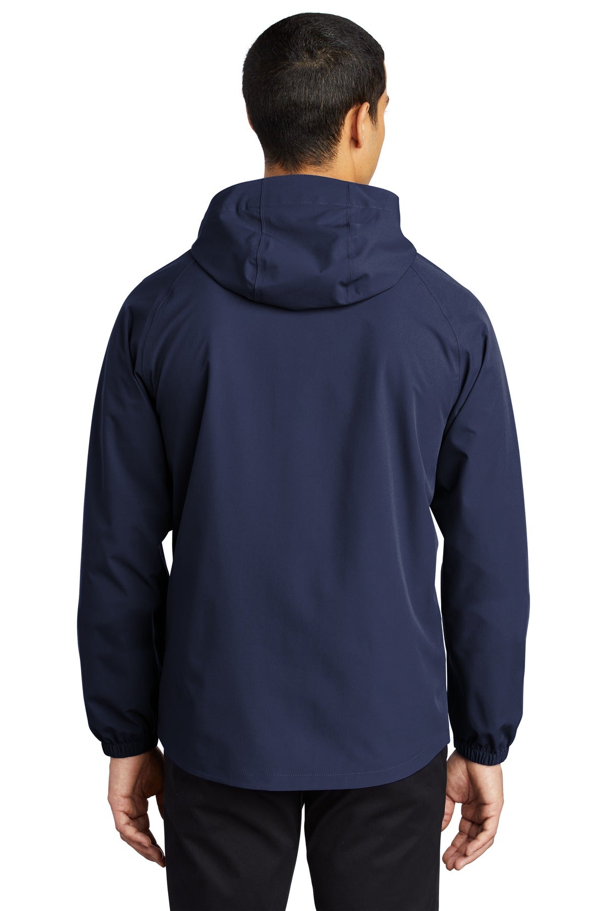 Custom Embroidered Port Authority  Essential Rain Jacket J407,True Navy