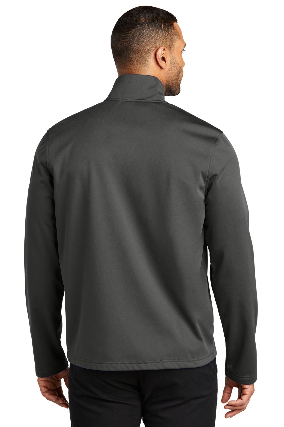 Custom Embroidered Port Authority Flexshell Jacket J617,Grey Steel