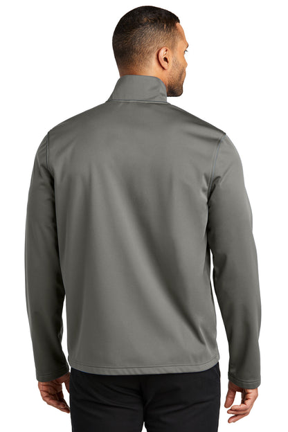 Custom Embroidered Port Authority Flexshell Jacket J617,Smoke Grey
