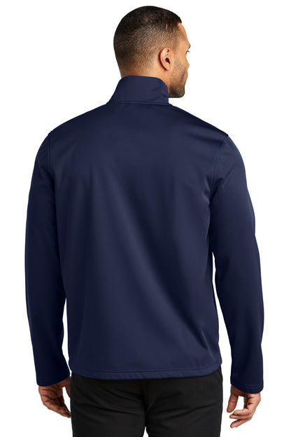 Custom Embroidered Port Authority Flexshell Jacket J617,True Navy