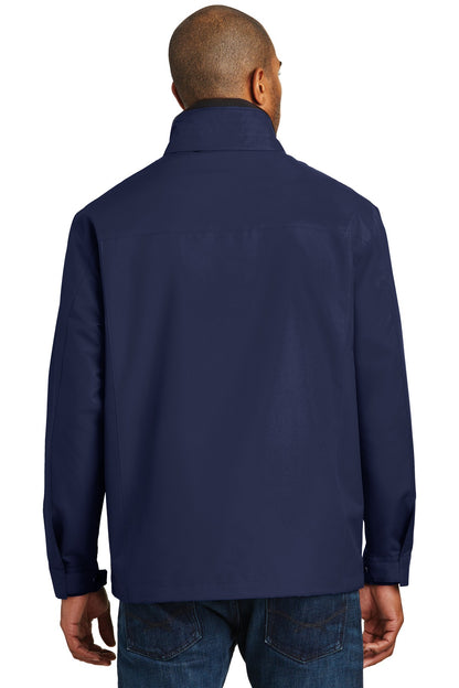 Custom Embroidered Port Authority Outerwear in True Navy