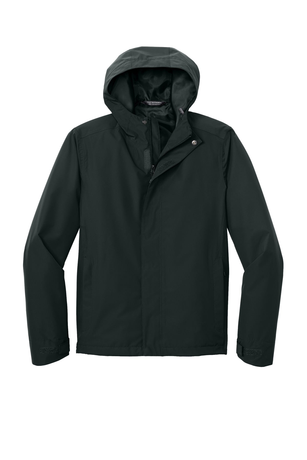Custom Embroidered Port Authority Outerwear in Deep Black