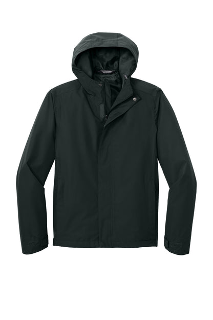 Custom Embroidered Port Authority Outerwear in Deep Black