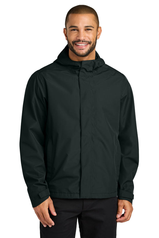 Custom Embroidered Port Authority Outerwear in Deep Black