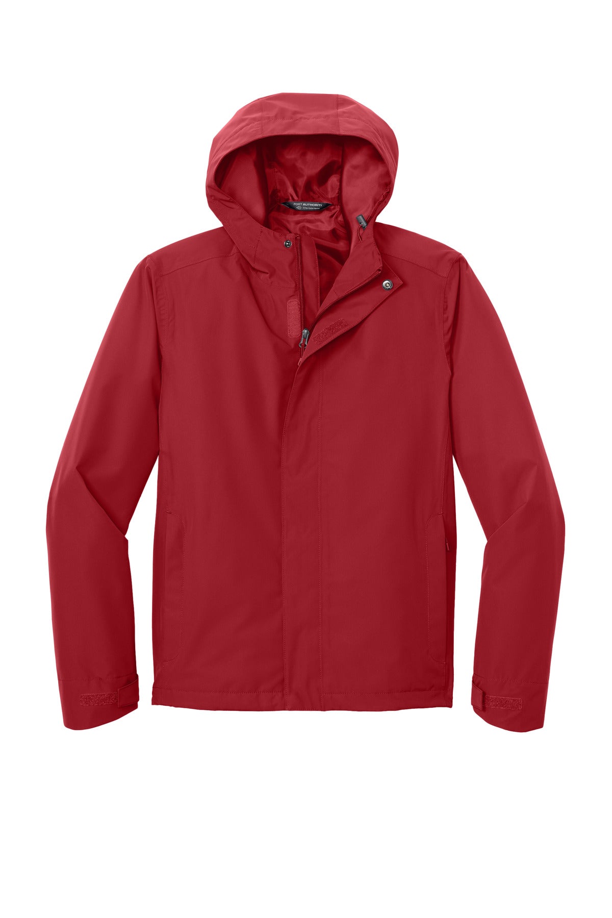 Custom Embroidered Port Authority Outerwear in Rich Red