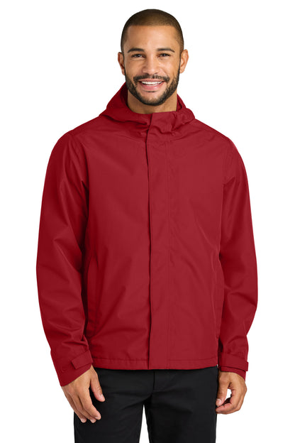Custom Embroidered Port Authority Outerwear in Rich Red