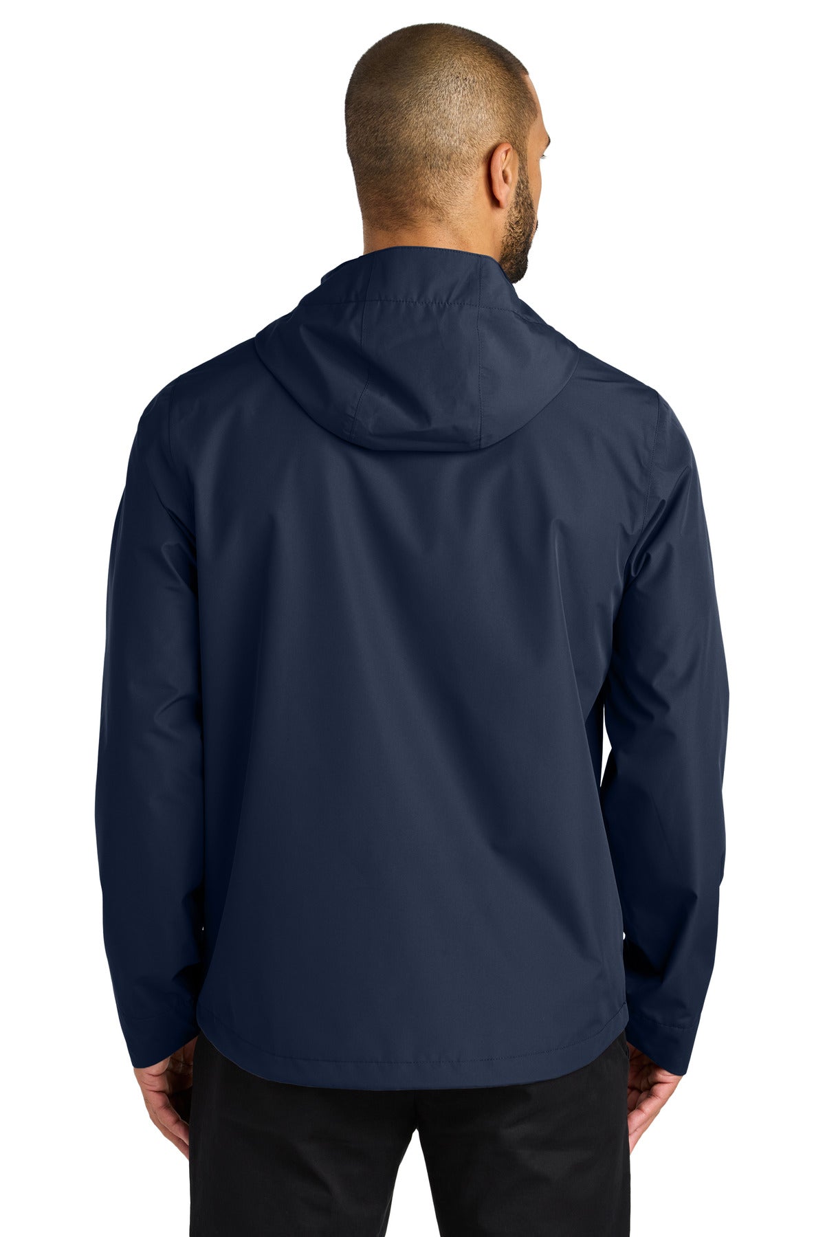 Custom Embroidered Port Authority C-FREE Rain Jacket J714,True Navy