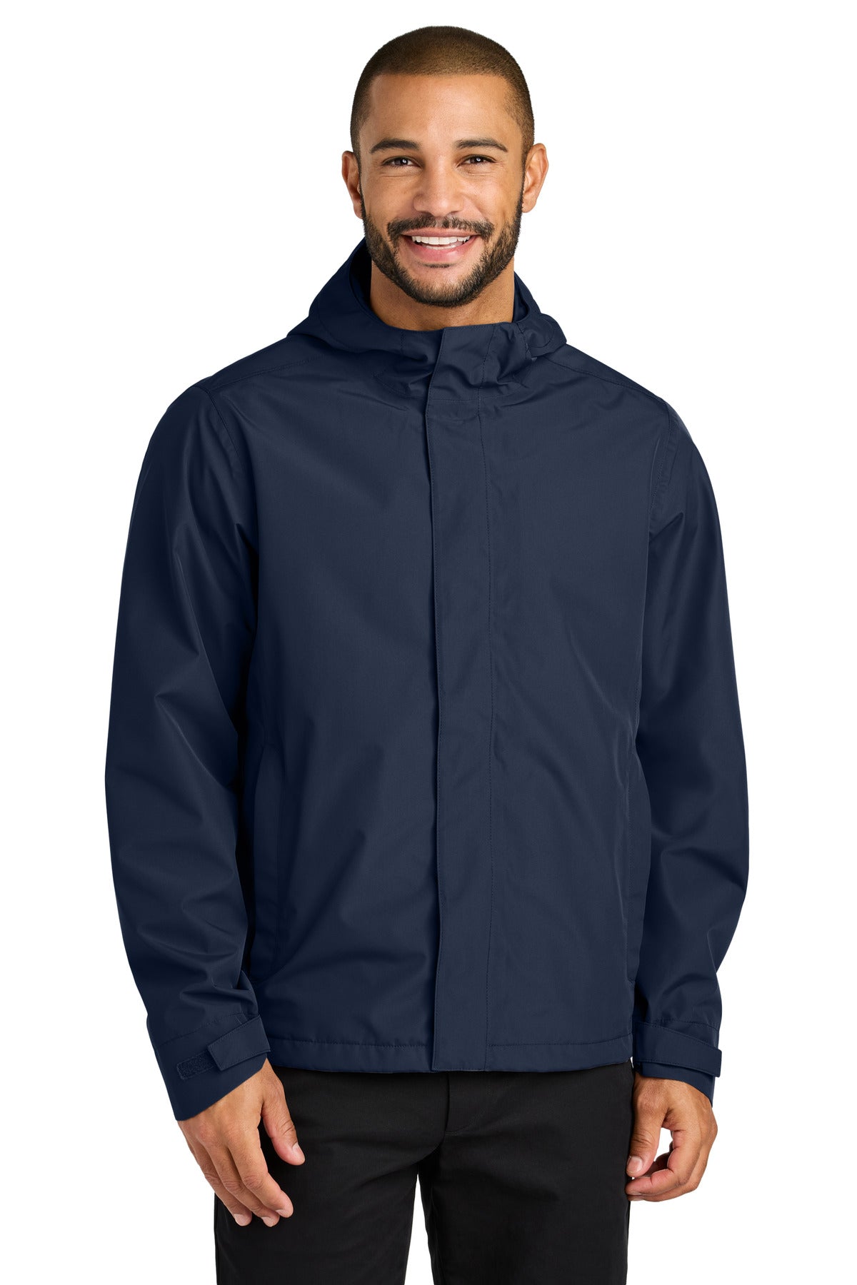 Custom Embroidered Port Authority Outerwear in True Navy